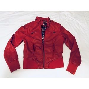 Red Leather Jacket